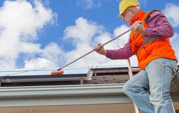 Holywell Lake soft wash roof cleaning